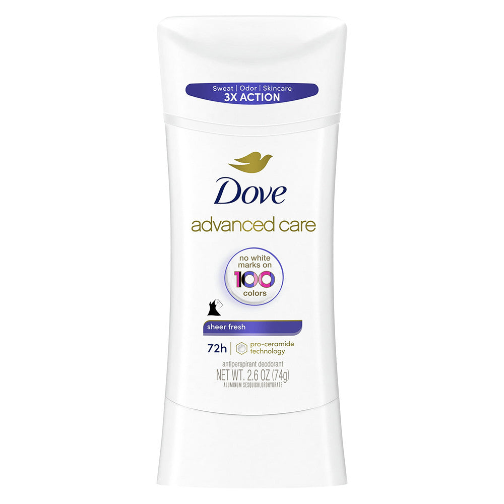 Dove Invisible Advanced Care Antiperspirant Deodorant Sheer Fresh - 2.6 Oz